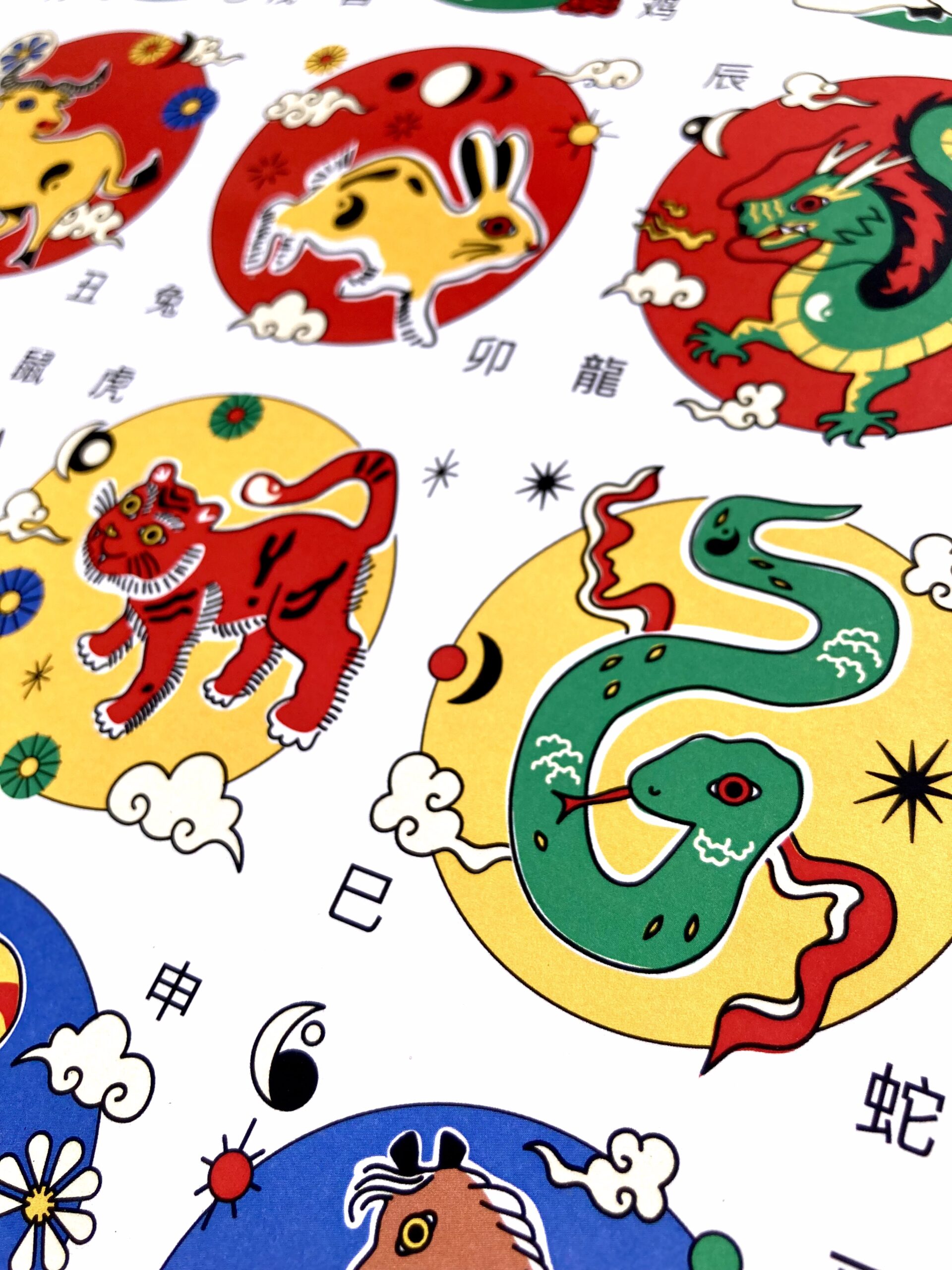Stickerdesign Tierkreiszeichen